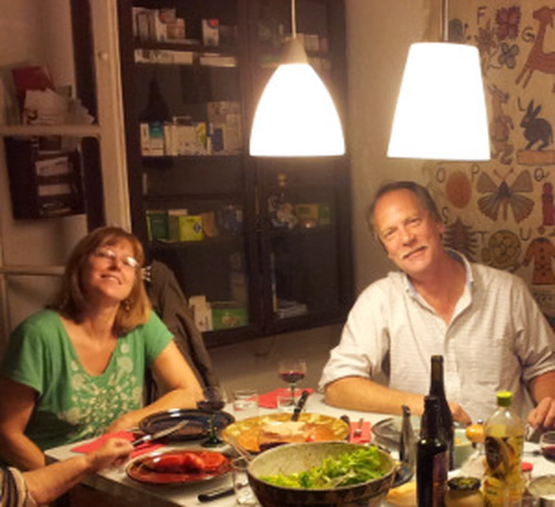 Dan & Roberta à la maison