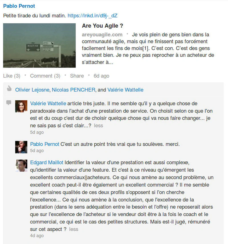 Feedback