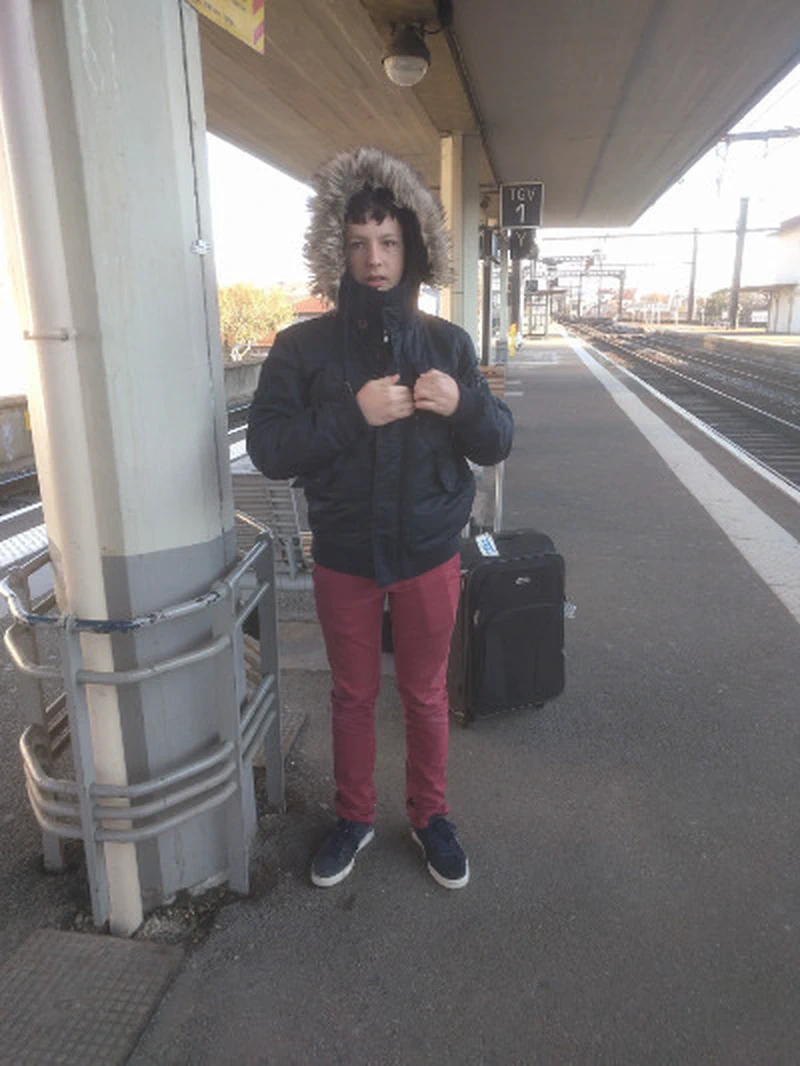 Mathieu et le train
