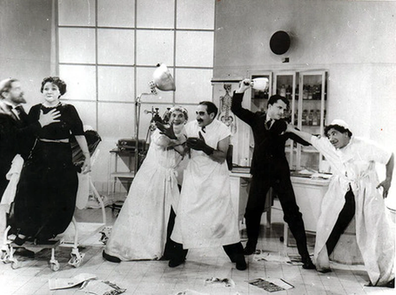 A day at the race, the Marx Brothers