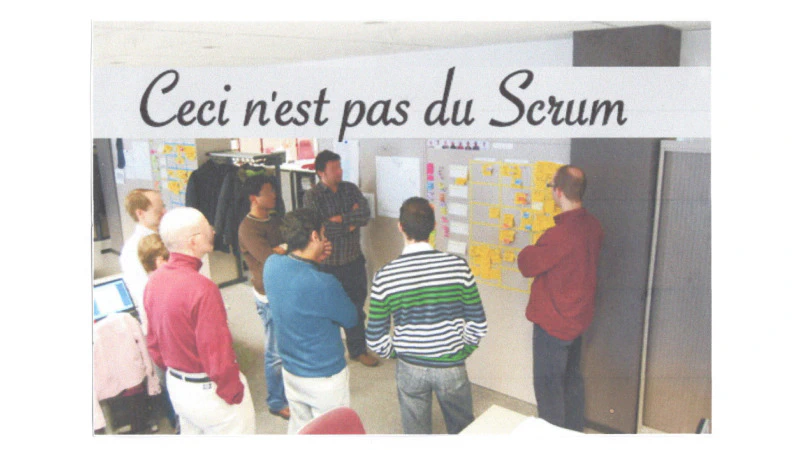 ceci n'est pas du scrum