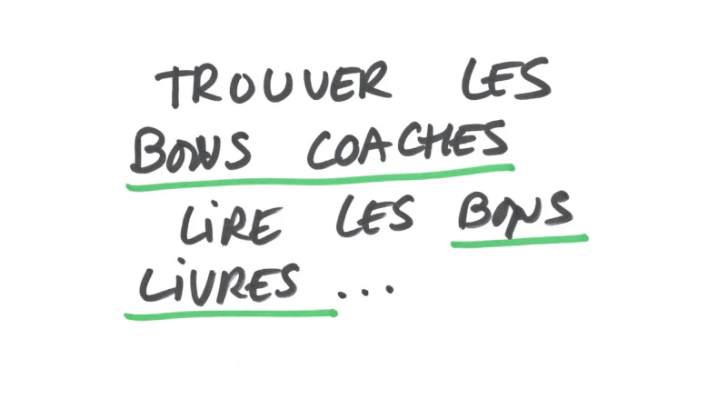 les bons coaches, les bonnes lectures