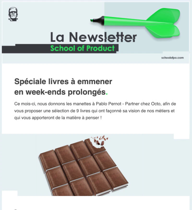 Newsletter spéciale livres